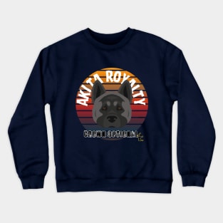 American Akita Royalty Crewneck Sweatshirt